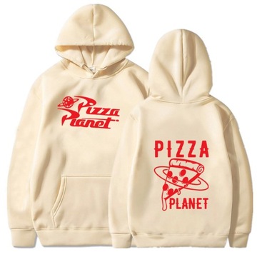 męska bluza Pizza Planet bluzy z nadrukiem z długi