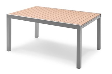 STÓŁ KOMPOZYT TARASOWY DREWNO ROZKŁADANY 150/200cm