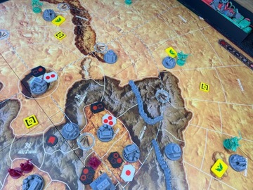 Постройки, жетоны, горы для Dune War для Арракиса | Пакет обновления «Дюна»