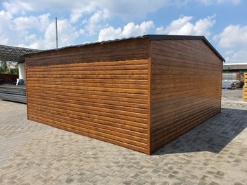 Гараж из листового металла 3x5 Blaszak Garages ПРОИЗВОДИТЕЛЬ гаражей