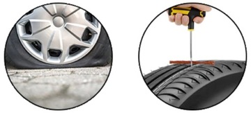 Комплект для ремонта шин колес 8 шт.