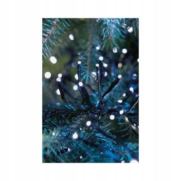 1000 светодиодных ламп, холодный белый, для внутреннего/наружного применения, 2250 см.