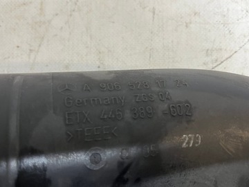 MERCEDES SPRINTER W906 W907 W910 Шланг впускного воздуховода ОРИГИНАЛ EUR