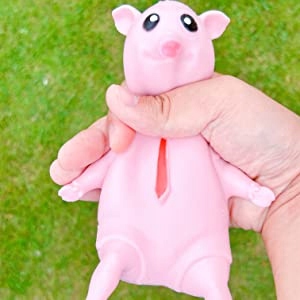 АНТИСТРЕССОВАЯ ИГРУШКА МЯГКАЯ СВИНКА - Большая