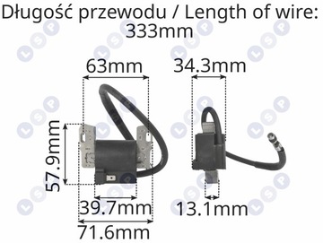 МОДУЛЬ КАТУШКИ ЗАЖИГАНИЯ BRIGGS 7KM-20KM