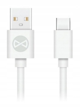 Forever kabel USB - USB Typ C 1m 3A biały