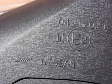 NISSAN LEAF II ZE1 2017+ ZRCÁTKO PRAVÉ 14-PIN