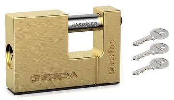 KŁÓDKA GERDA TRZPIENIOWA MOSIĘŻNA BRASS LINE T50
