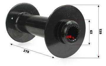 Комплектный барабан для лебедки 12000-13000