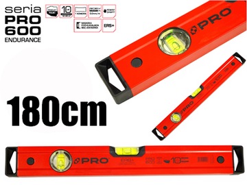 Poziomica PRO600 Endurance180cm PRO Poziomnica