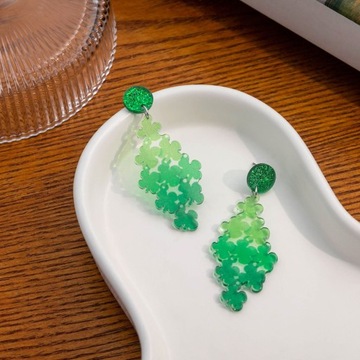 СЕРЬГИ ОПАСНОСТИ СЕРЬГИ С ЧЕТЫРЕМИ ЛИСТЬЯМИ