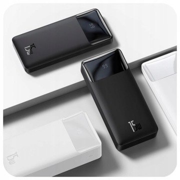 Baseus Powerbank 10000 мАч LED USB-C QC 3.0 15 Вт 3 А