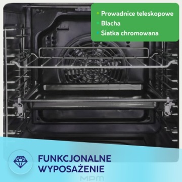 Белый 45 см комплект Индукционная варочная панель MPM-45-16/W + Духовой шкаф MPM-45-BO-22/W
