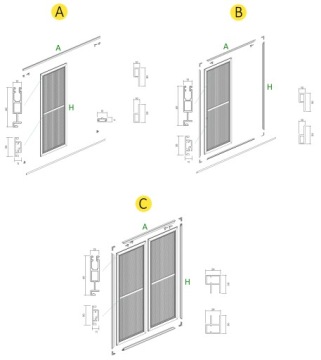 Раздвижная москитная сетка для балконных дверей. Раздвижные москитные сетки на заказ.