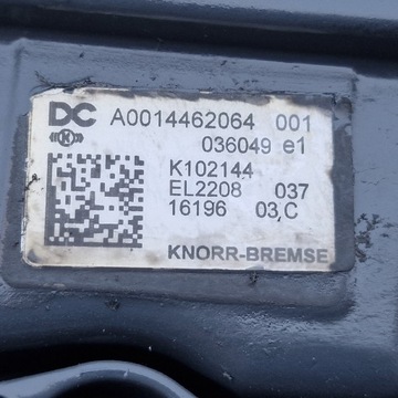 MERCEDES ACTROS КЛАПАН-СУШИЛКА EL2208 A0014462064