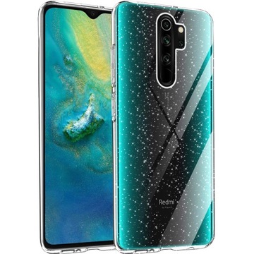 Etui BROKAT SHINE +Szkło do REDMI NOTE 8 PRO 2MM