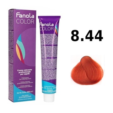 FANOLA CREMA COLORE 100ml farba do włosów nr 8.44