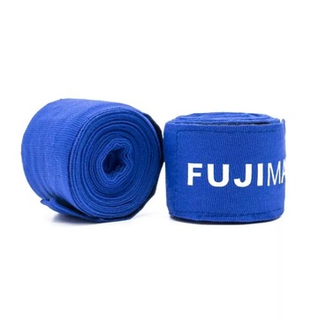 Owijki pod rękawice bokserskie V2 niebieskie FUJIMAE [Długość S - 2,5 m]