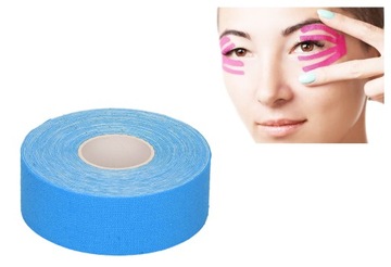 TAPE TEJPY TAŚMA KINEZJOLOGICZNA PLASTRY KINESIOLOGY TAPING FACE 2,5CM x 5M