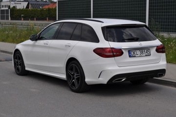 Mercedes Klasa C W205 Kabriolet Facelifting 1.5 200 184KM 2018 Mercedes-Benz Klasa C 200 4-Matic 9G-TRONIC Krajowy Bezwypadkowy, zdjęcie 2
