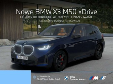 BMW 2026 BMW X3 M M50 xDrive 398 KM mHEV - Gotowy do Odbioru - Pakiet M Pro - Kamer