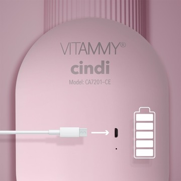 ЗЕРКАЛО ДЛЯ МАКИЯЖА С РЕГУЛИРУЕМОЙ СВЕТОДИОДНОЙ ПОДСВЕТКОЙ VITAMMY CINDI