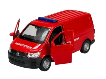 WELLY VW транспортер T6 VAN пожежна охорона 1:34 нова металева модель 43762