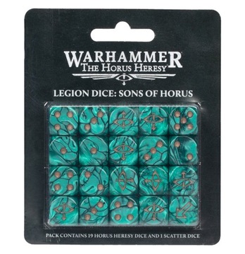 HH: Legion Dice , kostki – Sons of Horus Games Workshop, Warhammer