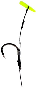 Przypony do method feeder hak nr10 PUSH STOP 8szt