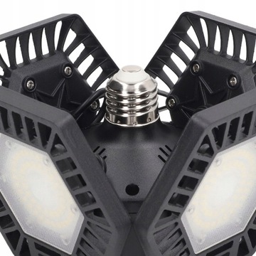 Oświetlenie garażowe LED Cool White 80W 4 Panel