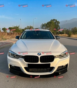 DOPLNĚNÍ NÁRAZNÍKU DO BMW 3 (F30, F80) SEDAN 2012-2019 ČERNÁ LESK