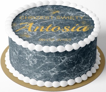 ZESTAW I KOMUNIA ŚWIĘTA CHRZEST 29cm BRZEGI 95cm