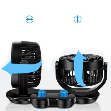 АВТОВЕНТИЛЯТОР, ВОЗДУХ ВОЗДУХ, ДВОЙНОЙ АВТОВЕНТИЛЯТОР, 12В, ДЛЯ ЗАЖИГАЛКИ