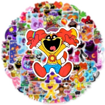 Наклейки «Smiling Critters» WLEPY кошка CatNap собака DogDay НАБОР № 2