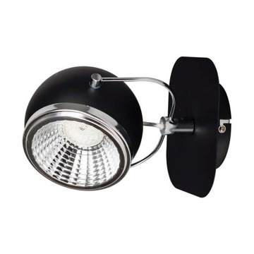 Lampa sufitowa / Kinkiet BALL 1 czarny 5,5W