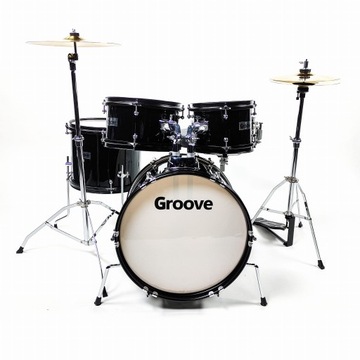 GRV Junior zestaw perkusyjny dla dzieci (Black)