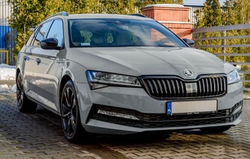 Skoda Superb III Kombi Facelifting 2.0 TDI SCR 200KM 2021 Skoda Superb 2.0 TDI SCR Sportline DSG