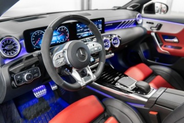 Mercedes CLA C118/X118 Shooting Brake AMG 2.0 45 S AMG 421KM 2021 Mercedes CLA 45 AMG Premium Plus, Salon PL, FV23%, zdjęcie 27
