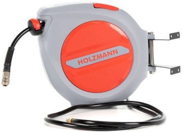 Пневматическая катушка для шланга HOLZMANN 20 м.