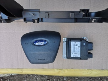 FORD FOCUS MK3 LIFT 14-18 КОНСОЛЬ ПРИБОРНАЯ ПАНЕЛЬ РЕМНИ ПОДУШКИ БЕЗОПАСНОСТИ ПОЛНЫЙ ОРИГИНАЛ