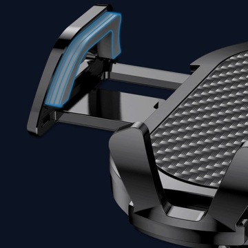 Uchwyt samochodowy na telefon, do kratki nawiewu, obrotowy 360°, mocny