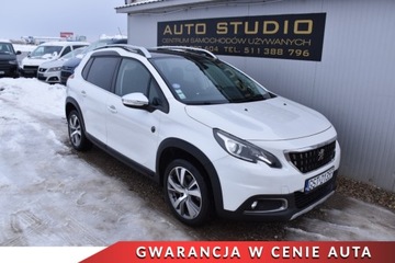Peugeot 2008 I SUV Facelifting 1.2 PureTech 110KM 2018 Peugeot 2008 NaviKamera SkoraAlcantara Ambiente Led Panorama Klimatronic, zdjęcie 35