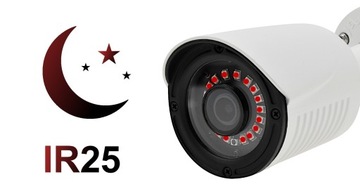 KAMERA ANALOGOWA 8 MPX 4K ZEWNĘTRZNA 4w1 TVI CVI AHD METALOWA IR LED