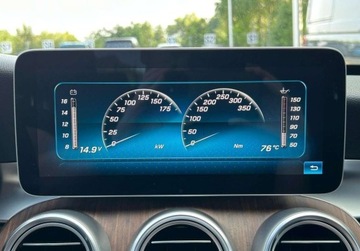 Mercedes Klasa C W205 Kabriolet Facelifting 1.5 200 184KM 2019 Mercedes-Benz Klasa C Kamera 360, Podgrzewane fotele, Tempomat, Salon PL,, zdjęcie 36