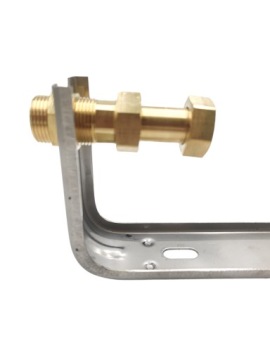 КОНСОЛЬ ДЛЯ СЧЕТЧИКА ВОДЫ НЕРЖАВЕЮЩАЯ 1/2