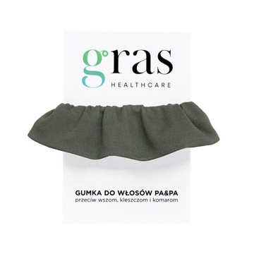 Gumka do włosów przeciw wszom kleszczom komarom