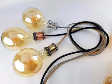 Светодиодная лампа EDISON мощностью 4 Вт, самый большой пузырь-паук в стиле LOFT