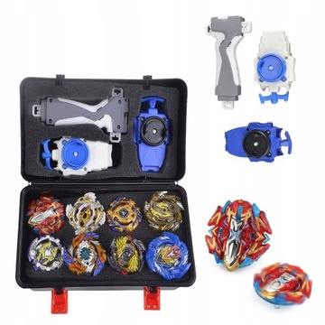 8X BĄBELKA OBROTOWA BEYBLADE DISC SPINNER rozerwanie