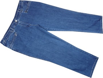 ULLA POPKEN _56_SPODNIE jeans z elastanem guma w pasie V434