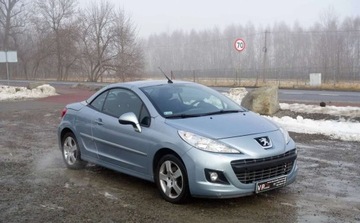 Peugeot 207 CC 1.6 VTi 120KM 2010 Peugeot 207 CC 1.6 120KM Kabriolet Zarejestrowany Klima Grzane fotele 1.6, zdjęcie 10